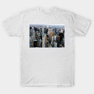 Skyscrapers, Manhattan, New York, USA (E780/1455) T-Shirt